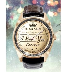 🎁⌚️Vintage Look Quartz “To My Son ❗️❗️⌚️🎁